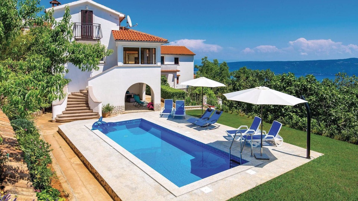 Zagore House | Nice home in Brsec with house sea view