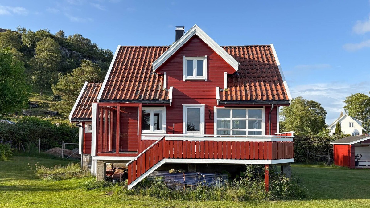 Vestre Amoy House | Nice home in vestre åmøy with sauna