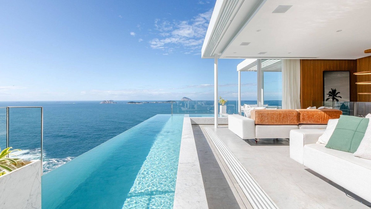 Vidigal Apartment | Nice Penthouse with sea view in Rio - Vid001