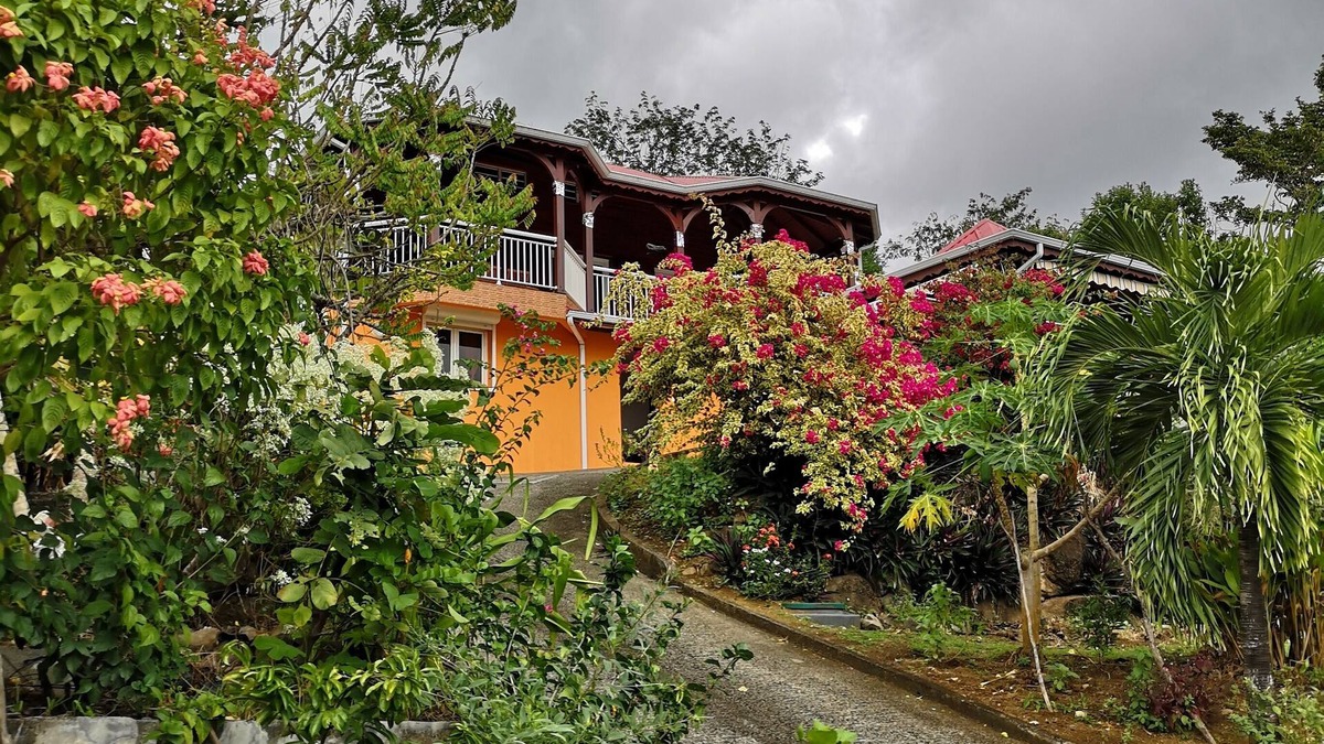 Pointe-Noire House | Nice villa overlooking the Caribbean Sea.