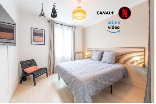 Vaires-sur-Marne Apartment | Nid douillet entre Paris et Disney