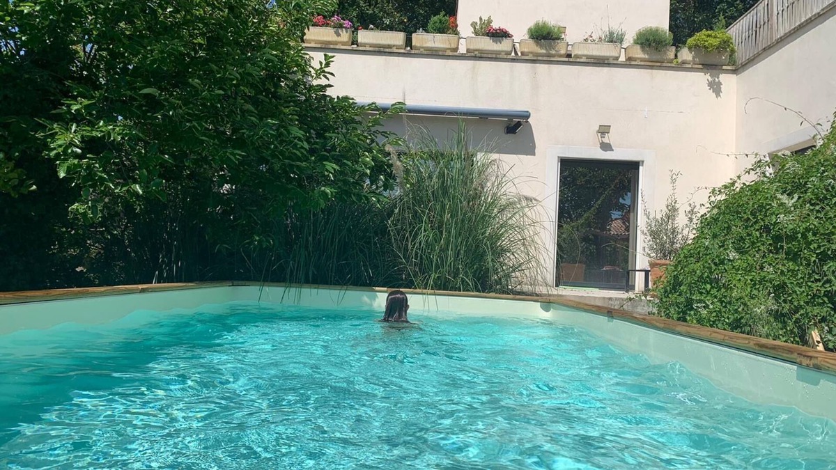 Sauzet Apartment | Nido Cortederia in Villasarda, swimming pool, jacuzzi, sauna