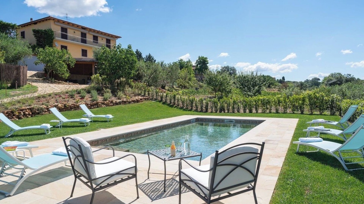 San Gimignano Villa | Nido del Merlo In San Gimignano, Tuscany