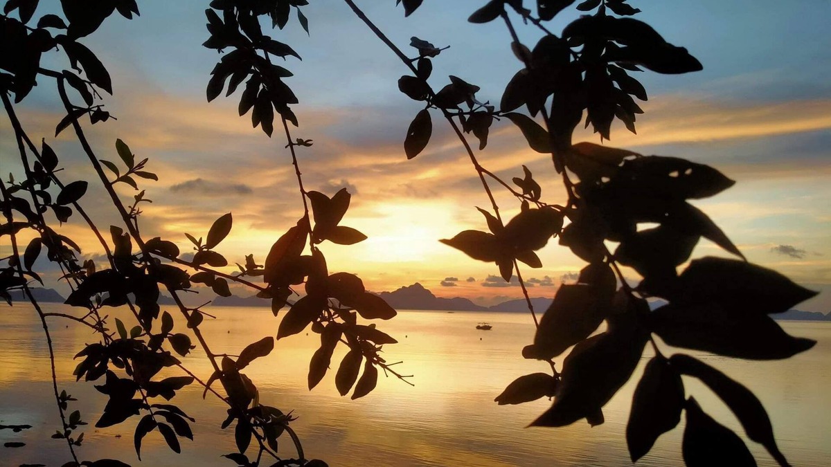 El Nido Cottage | Nipa Hut Sunset El nido