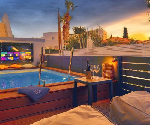 Kato Gouves Villa | Nisi Luxury Suites with private pool in Gouves
