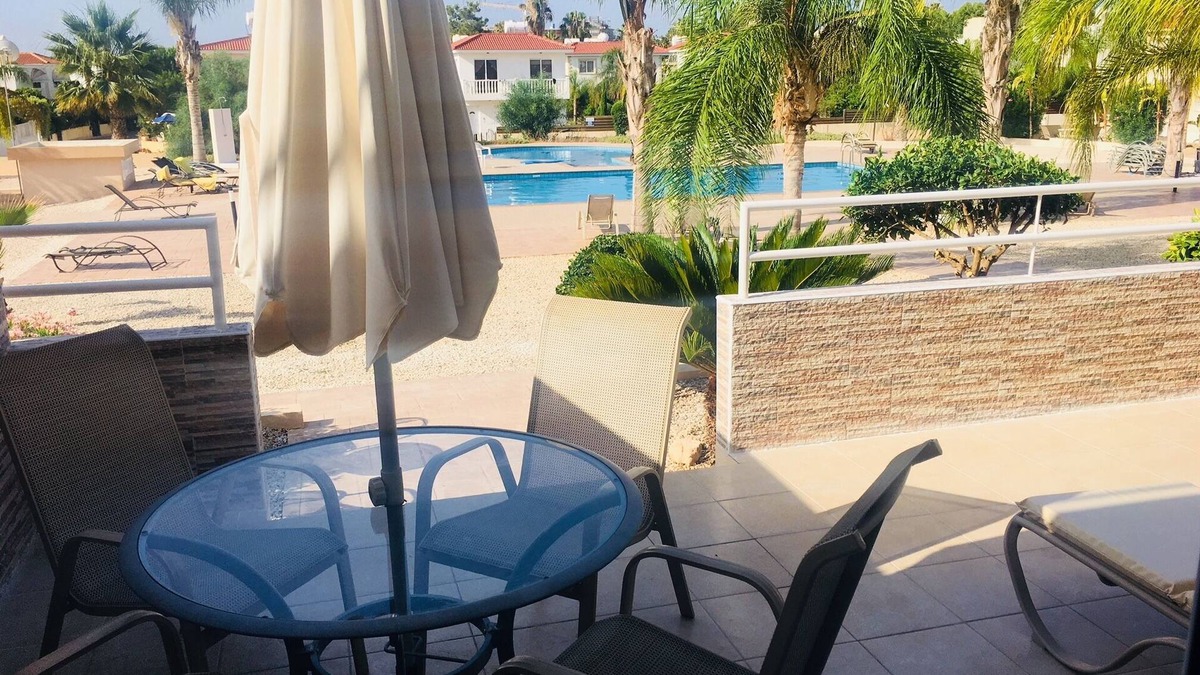 Ayia Napa Apartment | Nissi Sun C4. 1 bedroom ground floor apartment for all day sunshine.