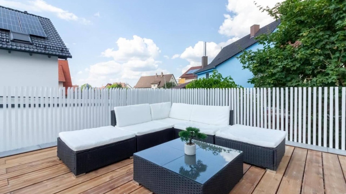 Beuren Apartment | nJoy! Relax & Sunny - Panorama Therme - Terrasse