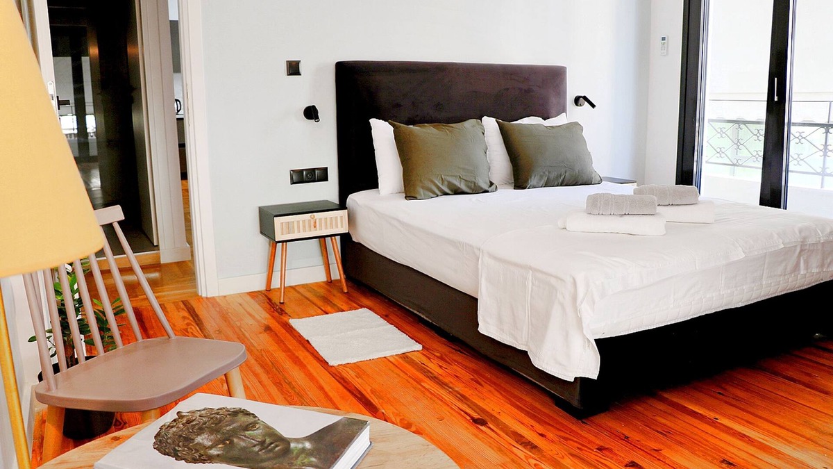 Ano Patisia Apartment | No 4 - Theo Two-Bedrooms Apartment first floor