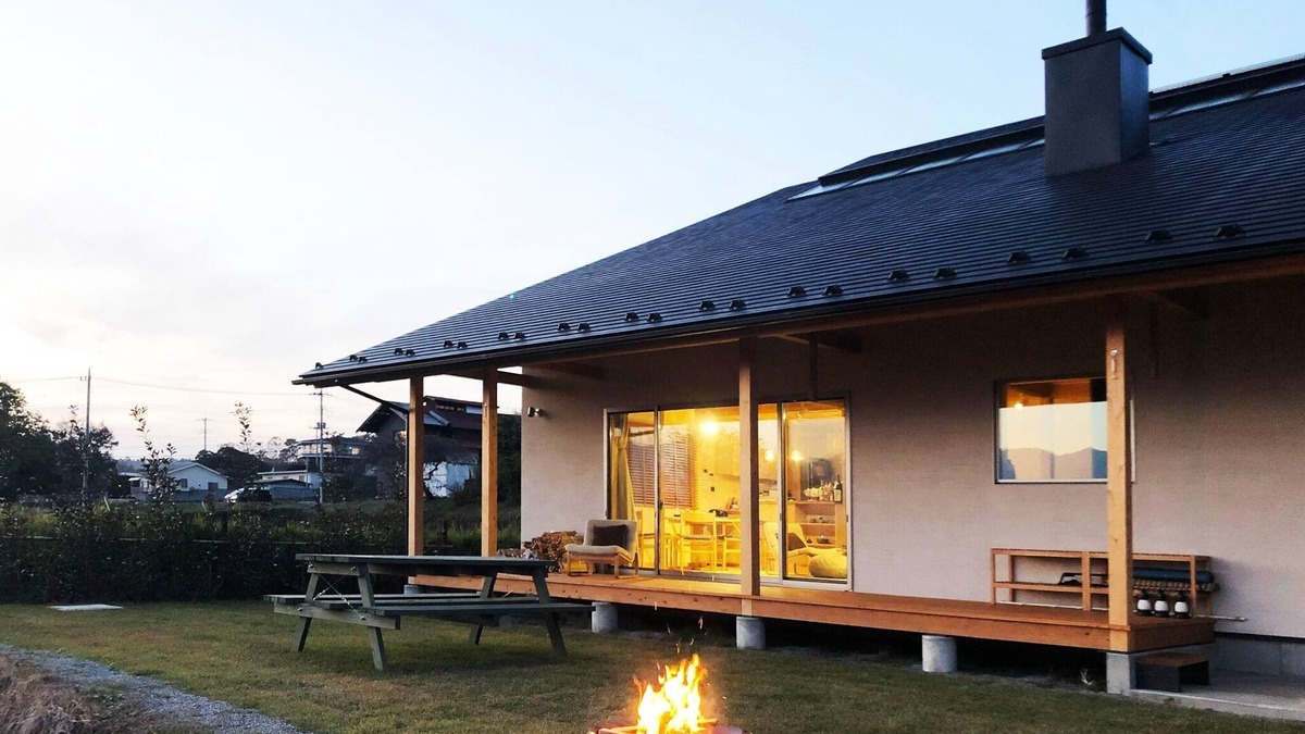 Hokuto Cottage | No meals can be brought in A room with a Scandin/Hokuto Yamanashi