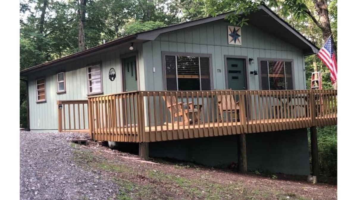 Robbinsville Cabin | No steps and dogs welcomed!