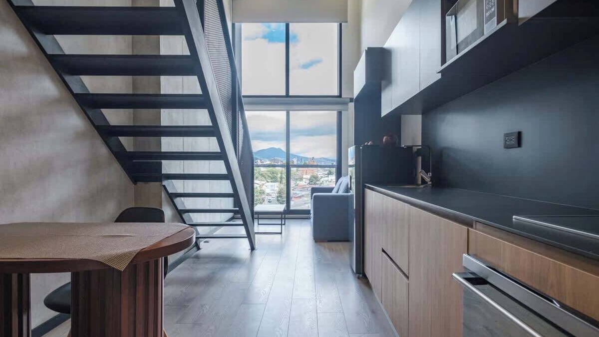 Barrios Unidos Apartment | NOK Luxury 1 BR duplex in Virrey