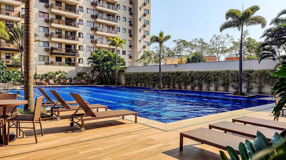Jacarepagua Apartment | Nomad Home - 4 Guests, Comfort and Pool