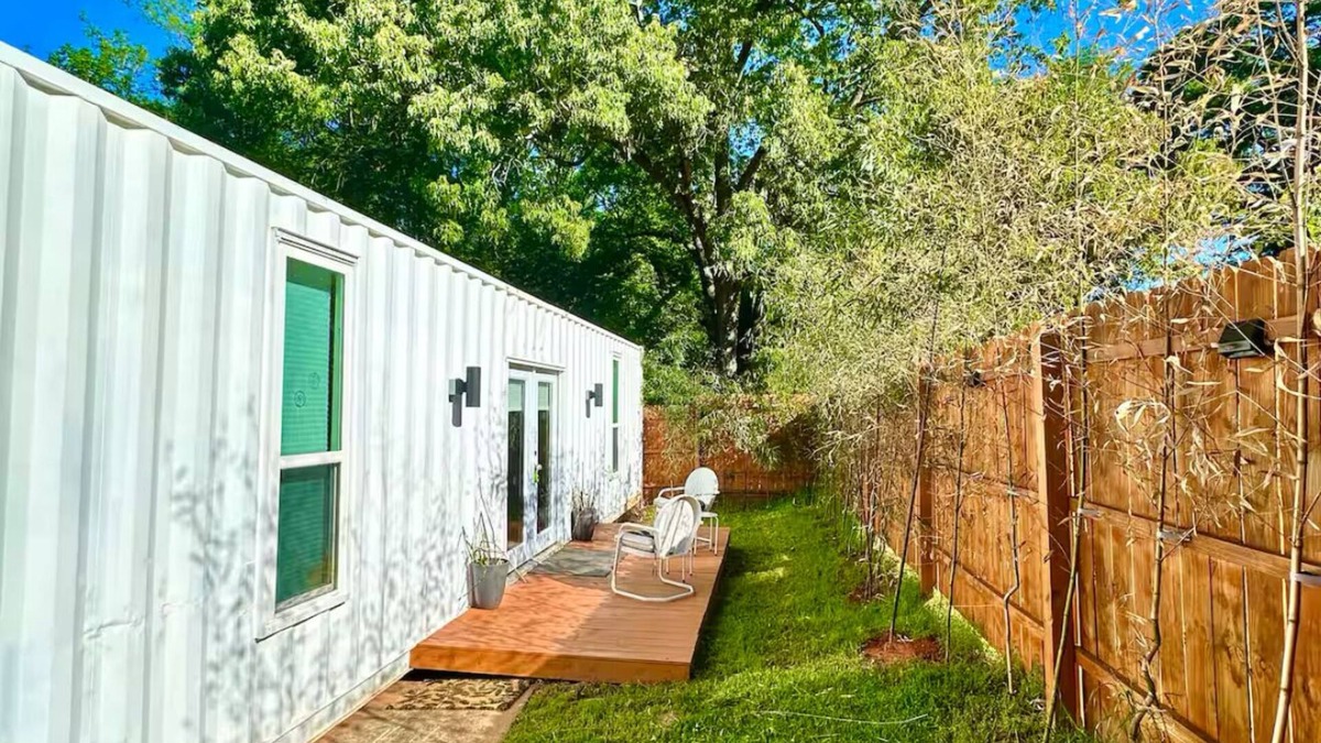 Athens Apartment | Nomehaus Shipping Container Studio in Athens, GA Unique Private Artsy Modern UGA