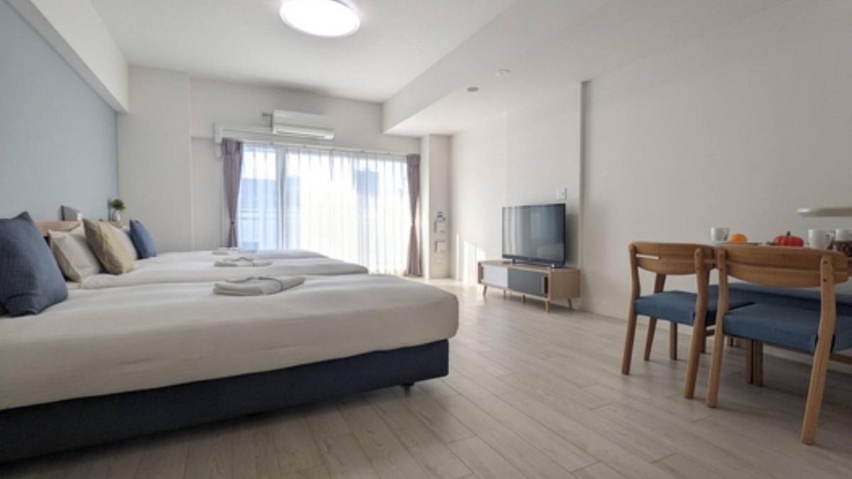 Tennoji Hotel | Nonsmoking 3 single beds Standard plan Gourme/Osaka Ōsaka