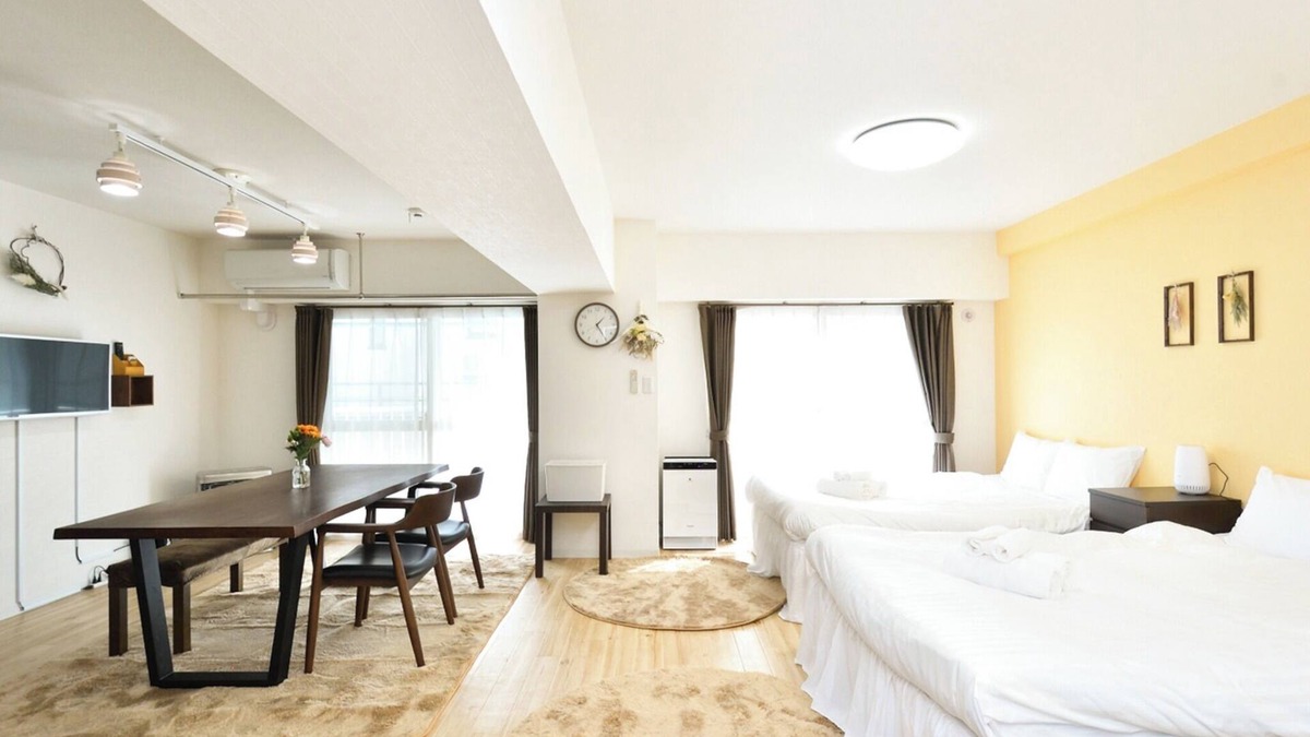 Toyohira Apartment | Nonsmoking Approximately 6 minutes walk from the station Good access to central Sapporo /Sapporo Hokkaidō