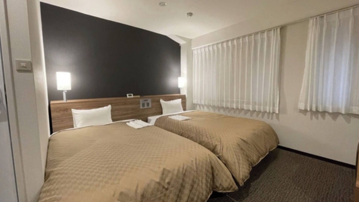 Ritto Hotel | Nonsmoking Deluxe Twin Room South Wing Room only Standard Plan/Kusatsu Shiga
