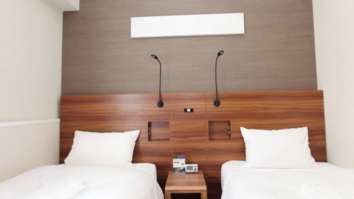 Aomori Hotel | Nonsmoking Economy Twin Room Room only Smile /Aomori Aomori
