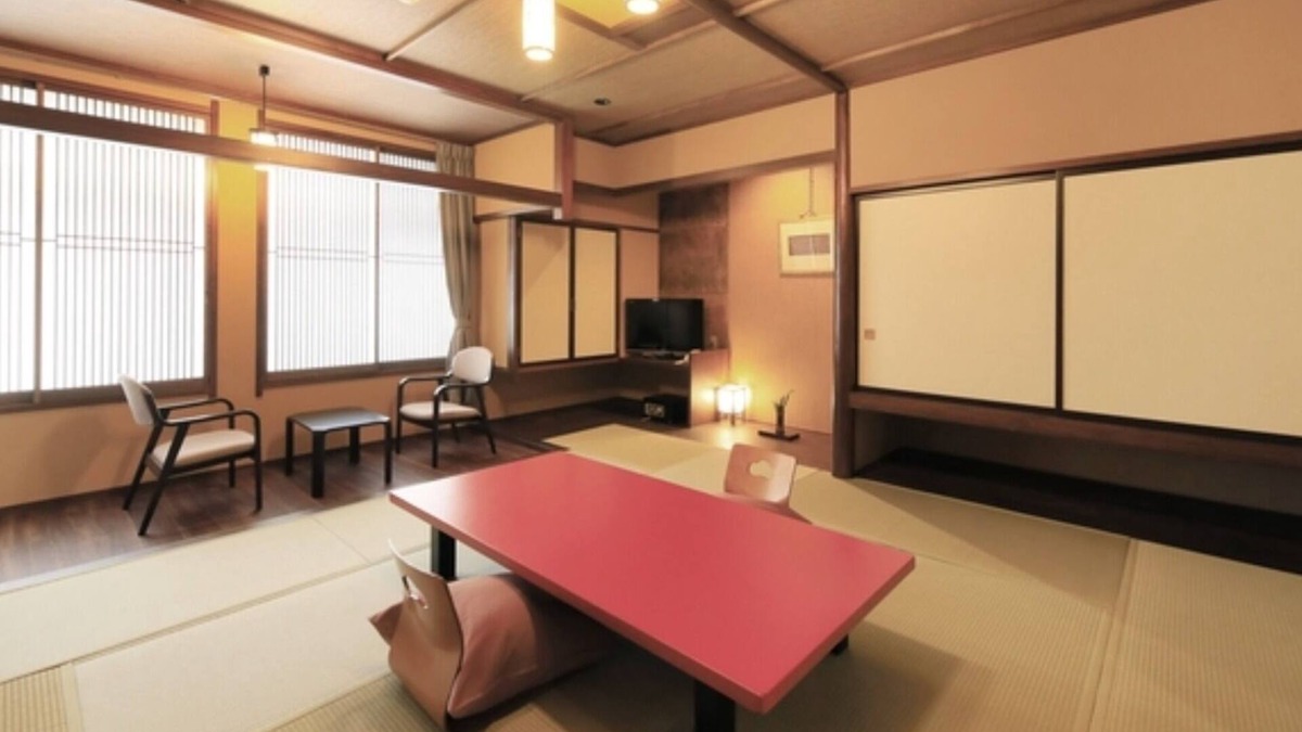 Kaminoyama Hotel | Nonsmoking Japanesestyle room with 125 tatami/Kaminoyama Yamagata