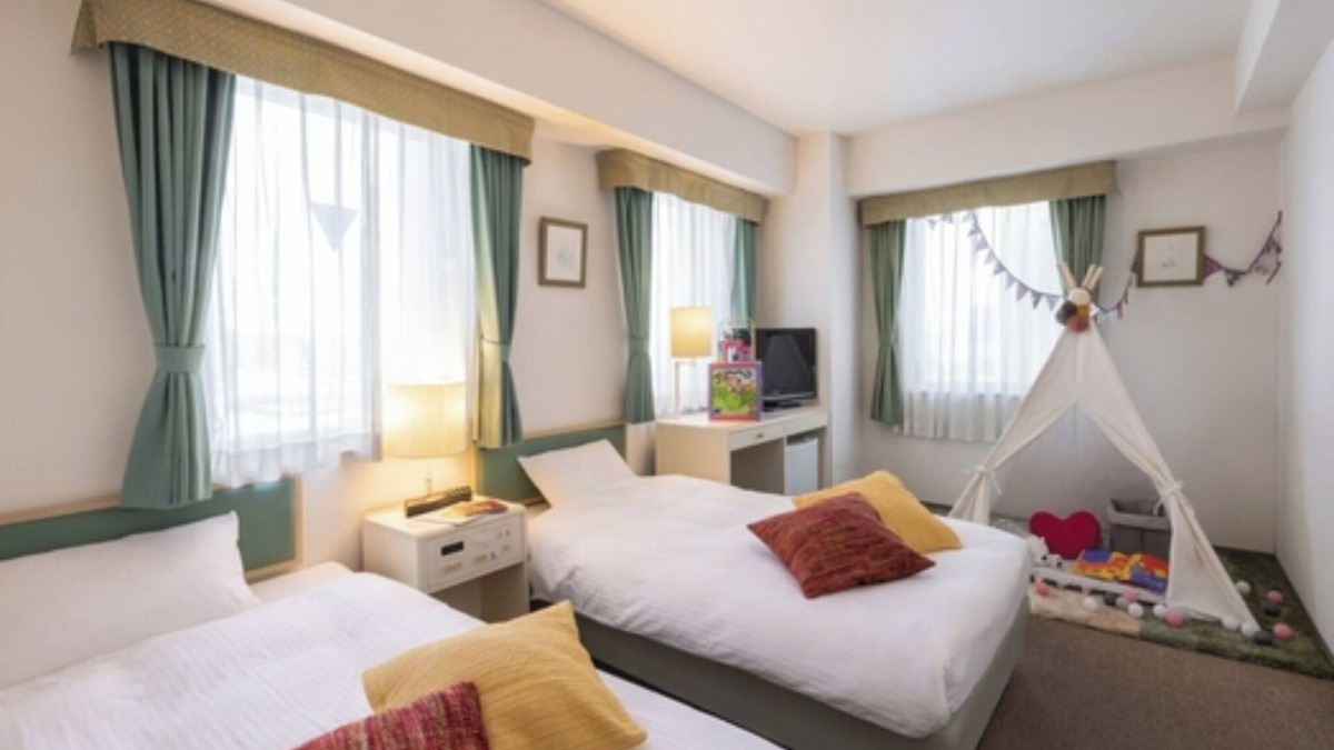 Nakajimakoen Hotel | Nonsmoking River View Family Room Room only S/Sapporo Hokkaidō