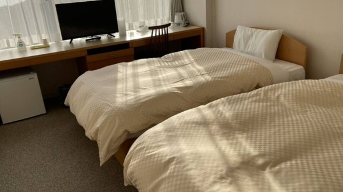 Yokosuka Hotel | Nonsmoking Sea sidetwin room | 1 night with/Yokosuka Kanagawa