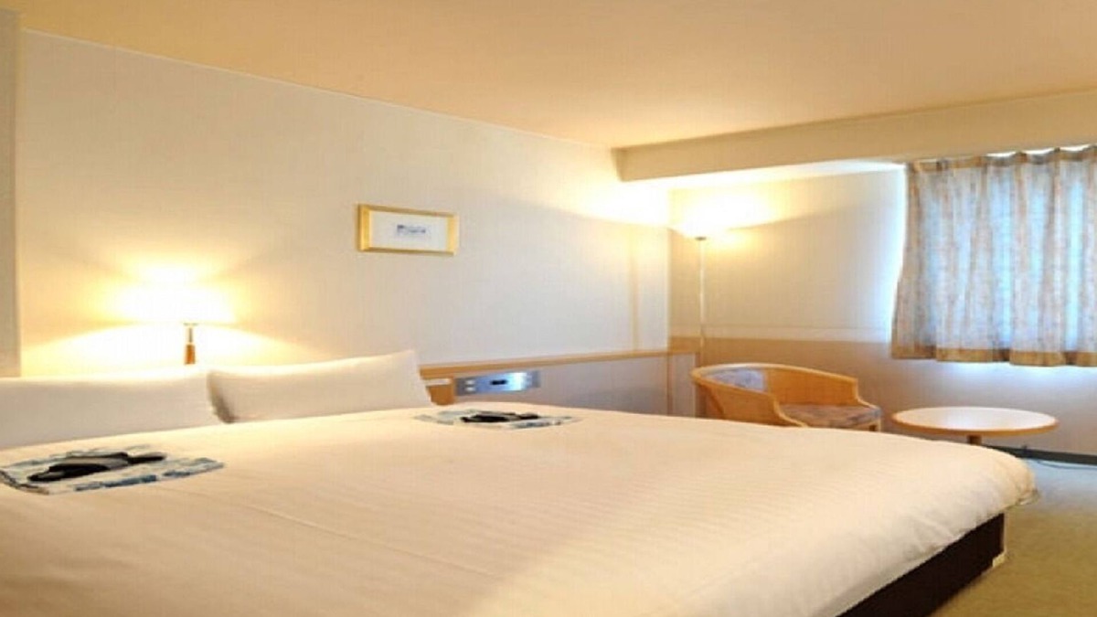 Yonezawa Hotel | Nonsmoking spacious bed double room LAN connecti/Yonezawa Yamagata
