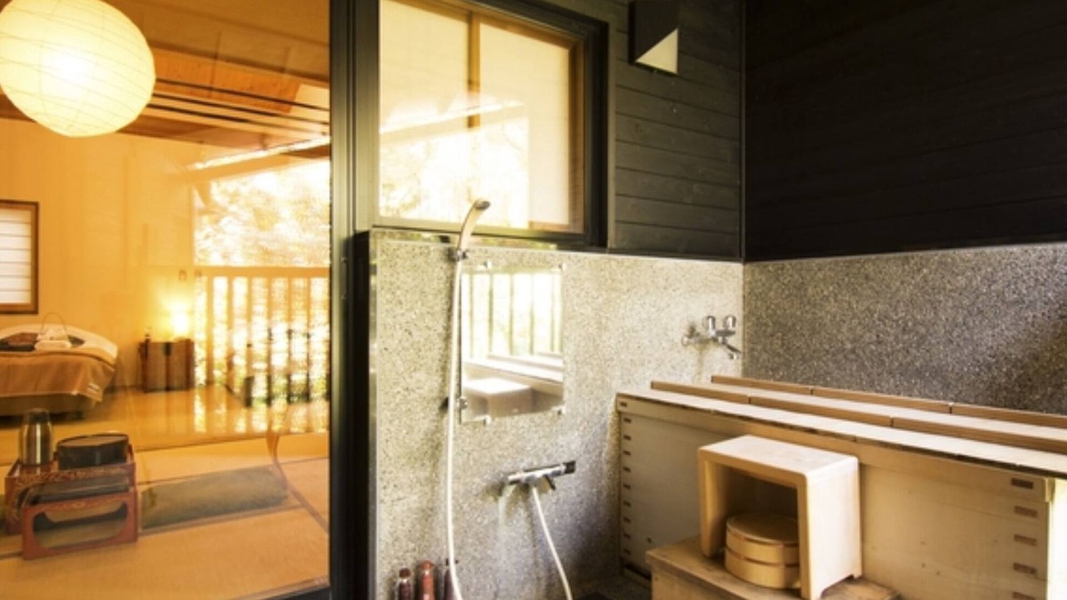 Hata-gun Hotel | Nonsmoking Special JapaneseWestern room with openair cypress bath 2 meals | Kuroshio /Shimanto Kōchi