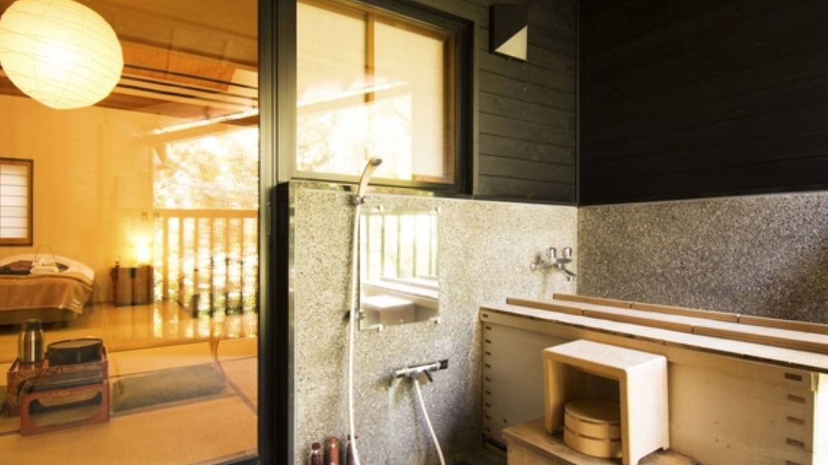 Hata-gun Hotel | Nonsmoking Special JapaneseWestern room with openair cypress bath Room only/Shimanto Kōchi