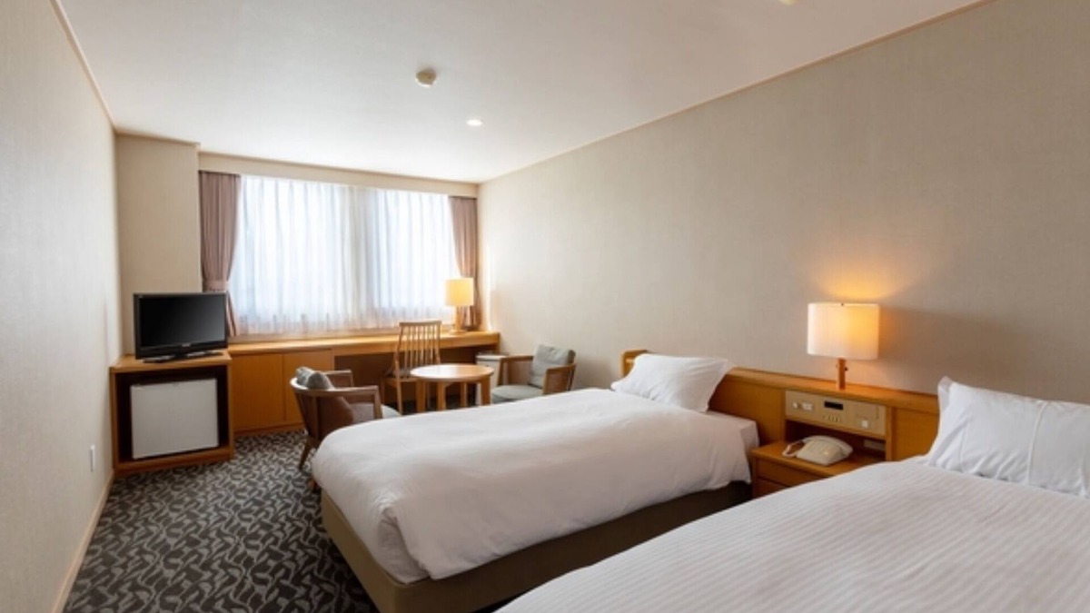 Kurume Hotel | Nonsmoking Standard twin Breakfast included/Kurume Fukuoka