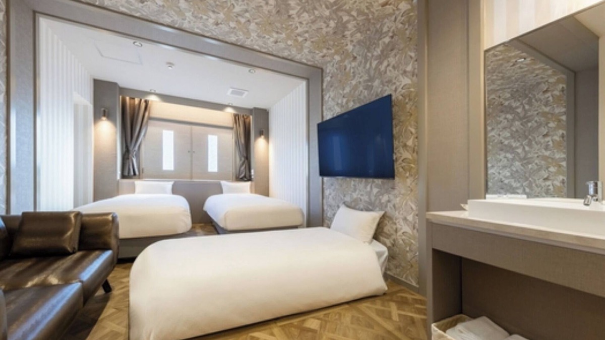 Suruga Ward Hotel | Nonsmoking Triple room Room only Why not relax in the sauna/Shizuoka Shizuoka