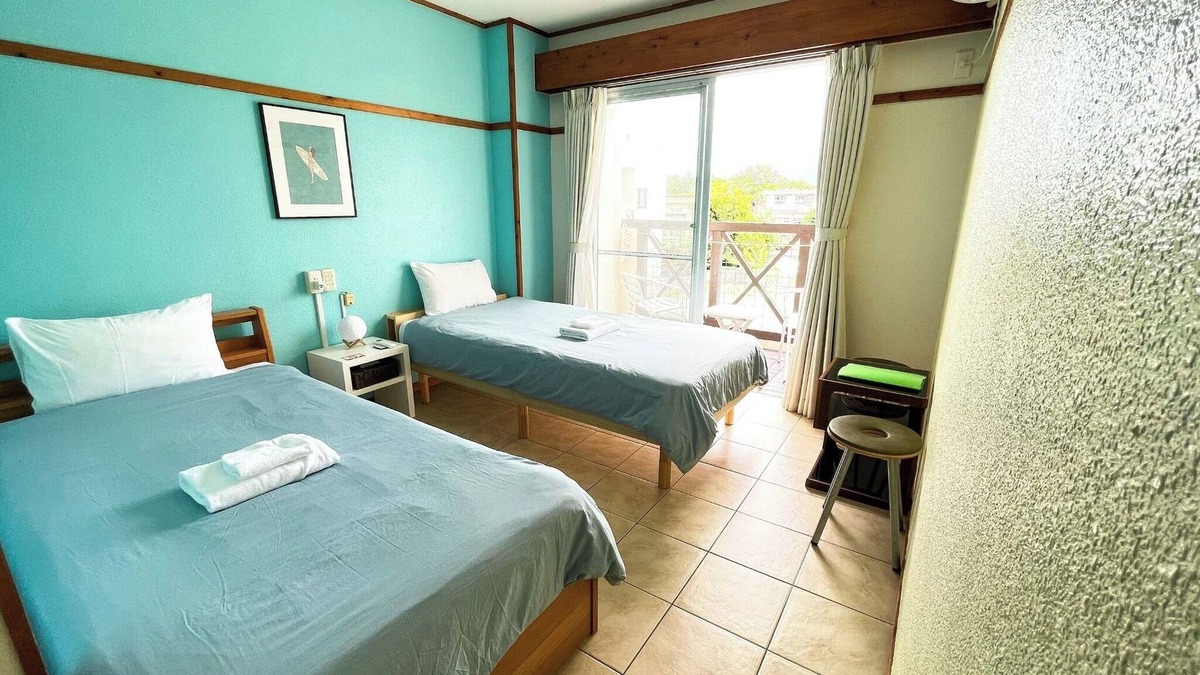 Kabira Hotel | Nonsmoking Twin room with unit bath Room onl/Ishigaki Okinawa