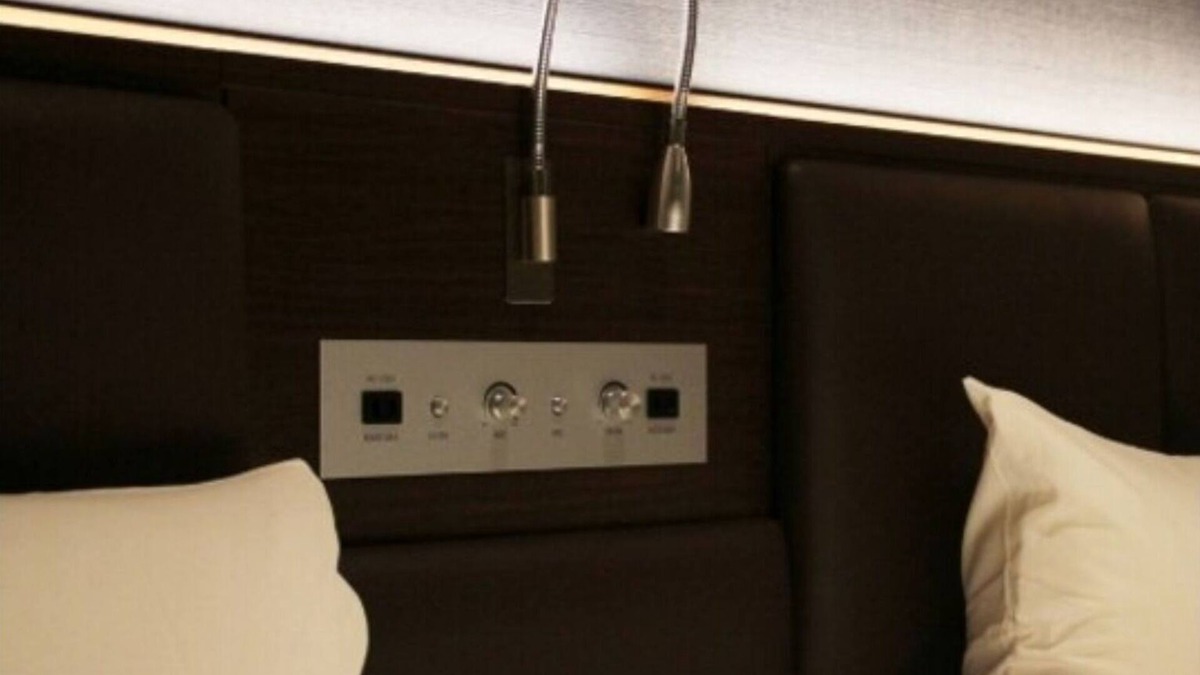 Hakataekihigashi Hotel | Nonsmoking Twin theater room Limited number o/Fukuoka Fukuoka