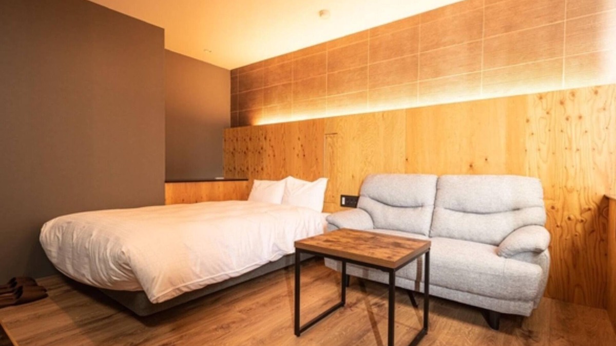 Mito Hotel | Nonsmoking UD wide double x shower room vs | /Mito Ibaraki
