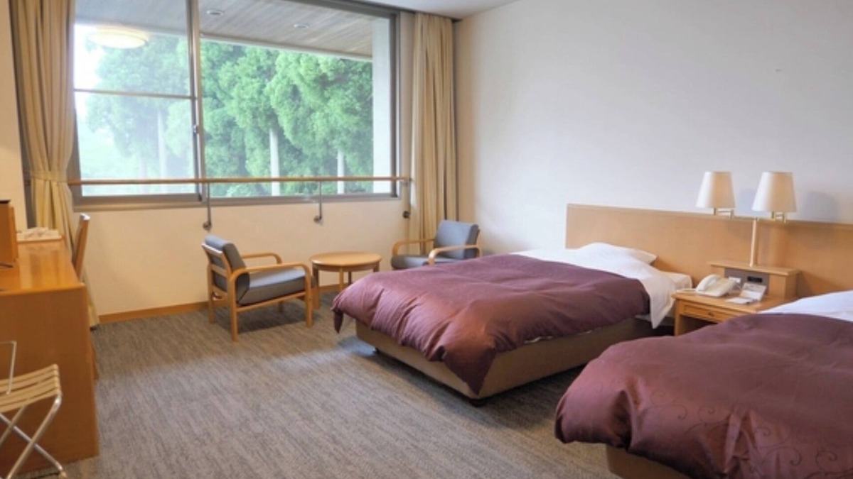 Yamato House | Nonsmoking Westernstyle twin room Room only/Kamimashiki-gun Kumamoto