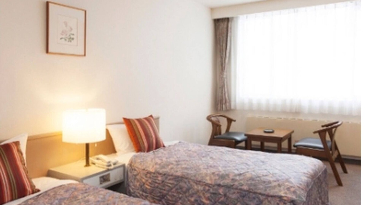 Kamikawa Hotel | Nonsmoking Westernstyle twin room 2 meals inc/Kamikawa-gun Hokkaidō