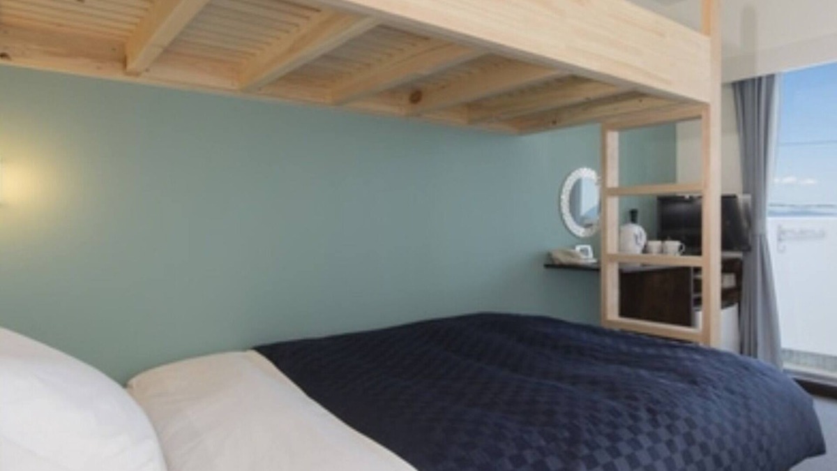 Hatsukaichi Hotel | Nonsmoking Westernstyle double room with loft /Hatsukaichi Hiroshima