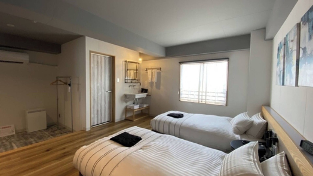 Fukuyama Hotel | NonsmokingdeTOUR Superior Twin Room with unit /Fukuyama Hiroshima