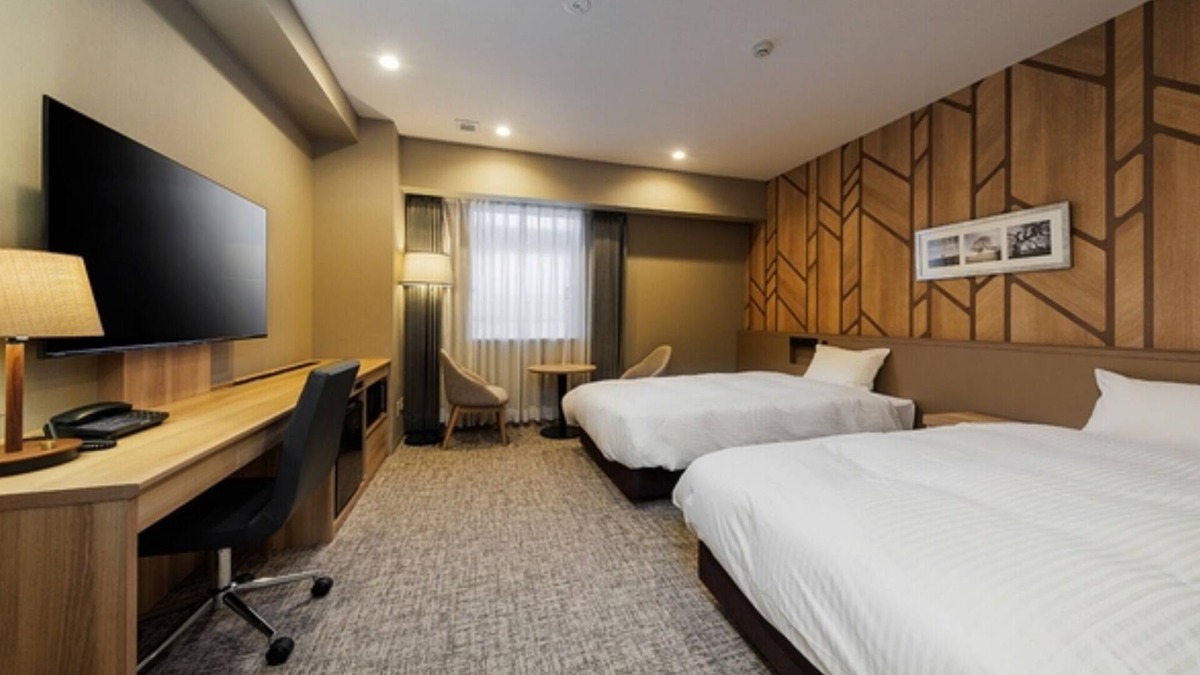 Soma Hotel | NonsmokingTwin 2 single beds Room only plan /Soma Fukushima