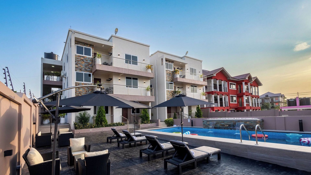 Sekondi-Takoradi Apartment | NOOK 2: Stylish 2BR with premium finishes, custom décor & stunning views.