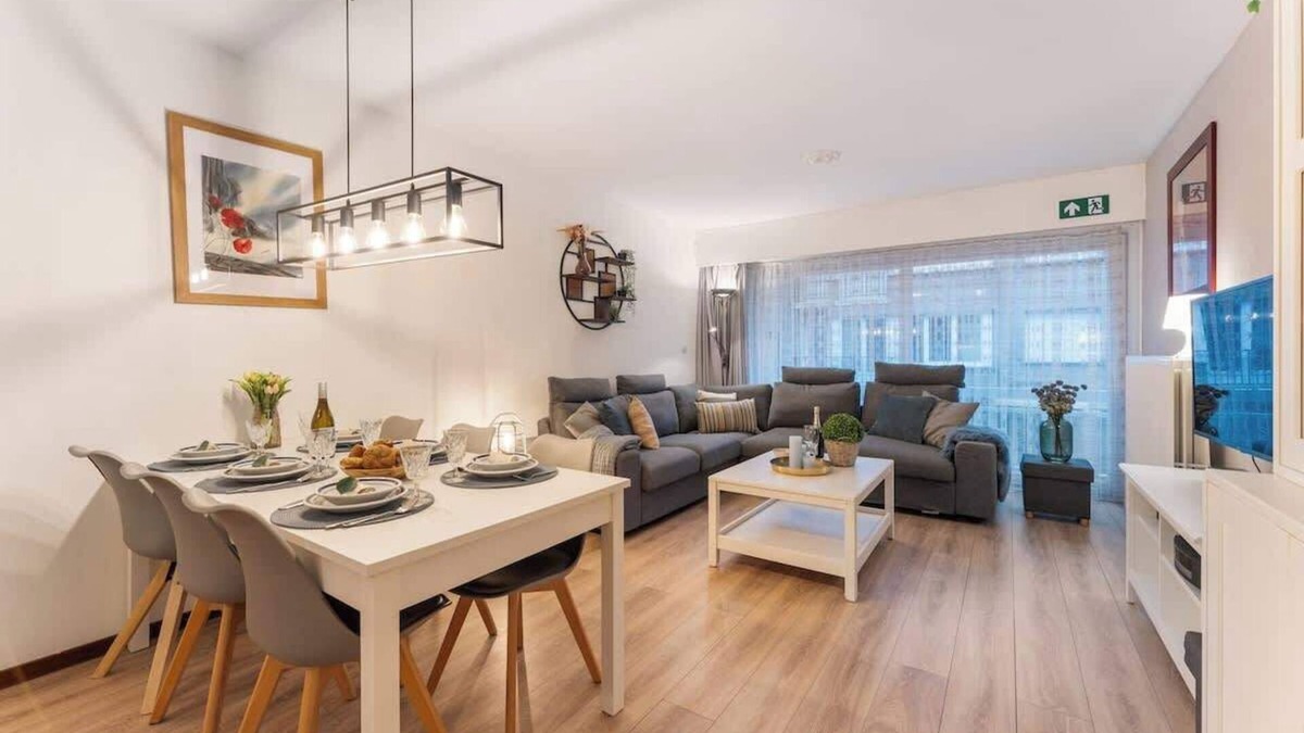 Westende Apartment | Noordzeecocoon - enjoy side sea view