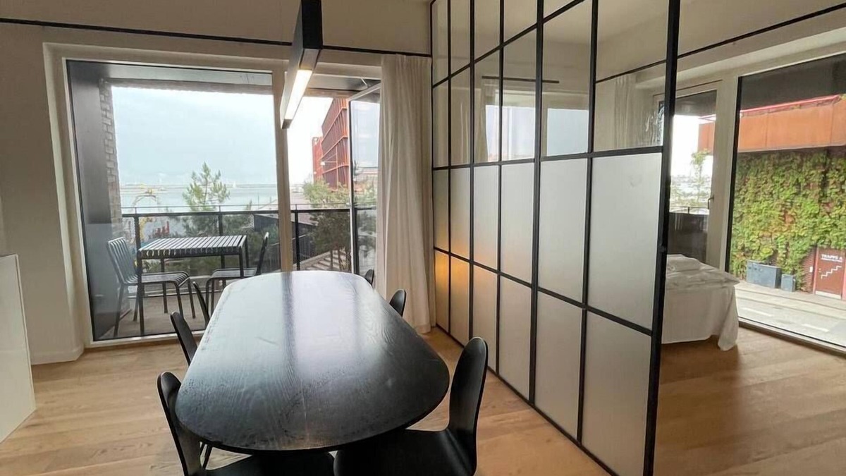 Copenhagen Apartment | Nordhavn luxe with water view
