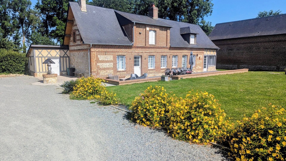Doudeville Cottage | Norman country house 14 pers/15min mer. fully renovated