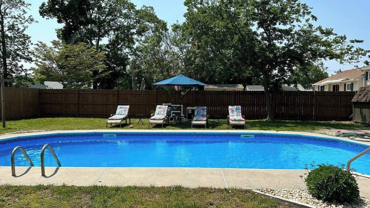 North Cape May House | North Cape May Paradise! Pool, Outdoor Bar, Pet Friendly!