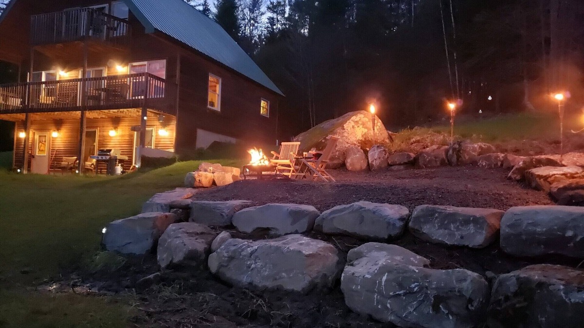 Concord House | Northeast Kingdom Post and Beam home on Miles Pond VT
