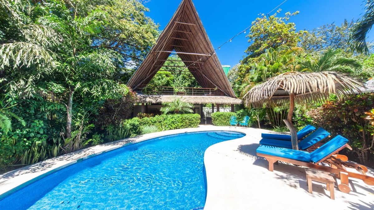 Playa Guiones House | Nosara Beach Compound w/Pool - 2 minute walk to Guiones beach!