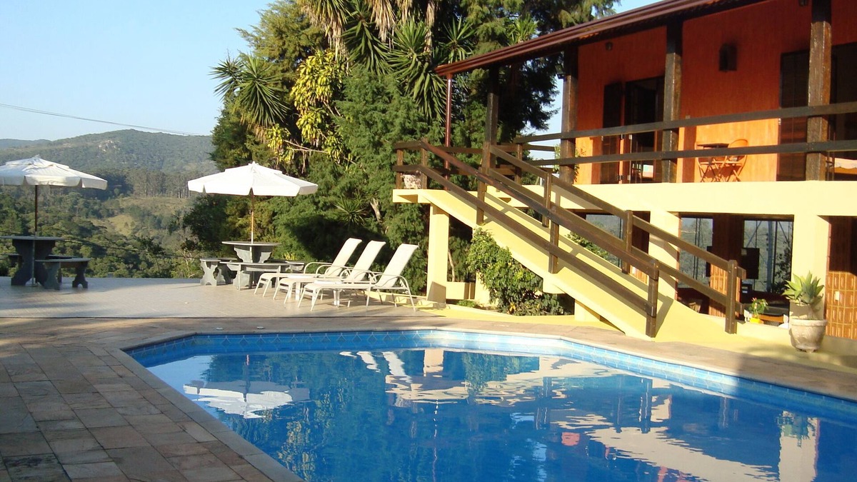 Portao House | Nossa Chacrinha - 5 suites and 1 bedroom WITH HEATED POOL