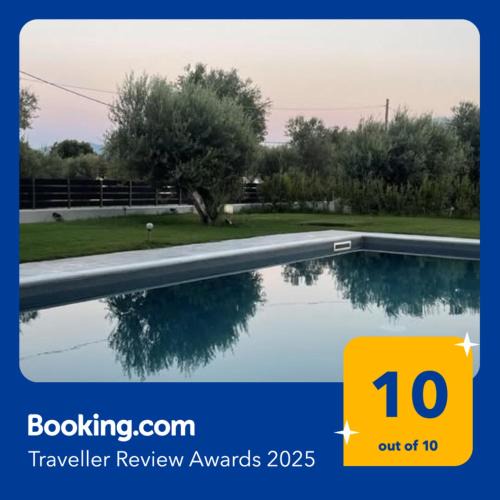 Gefira Mpania Villa | Nostos Luxury Villas with Private Pool in Nafpaktos