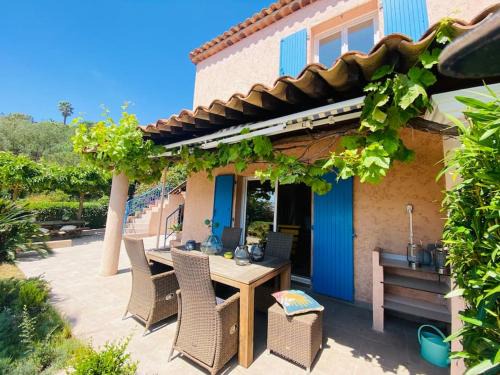 Sainte-Maxime Apartment | Notre Maísoinette Schönes Reihenendhaus mit schöner Terrasse Meerblick