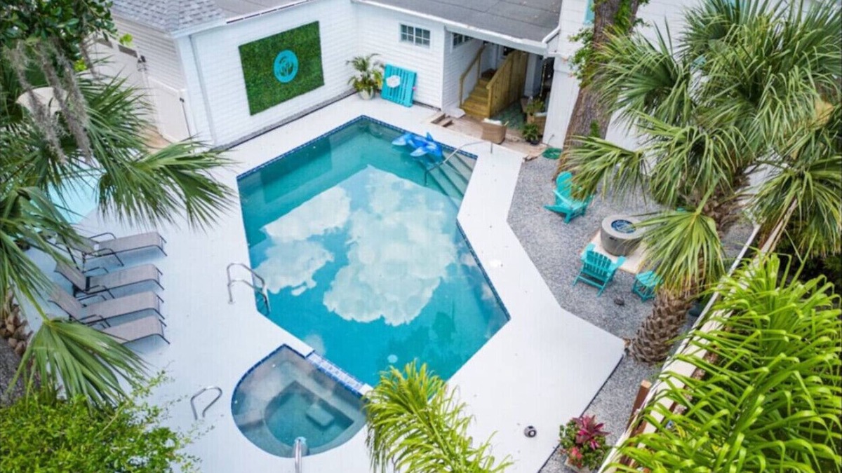 Historic District House | NSB Oasis: Private Pool Retreat