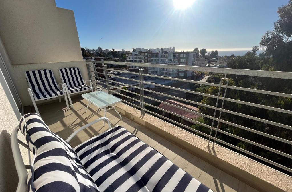 Concon Apartment | Nuevo amplio Vista cerca Playa