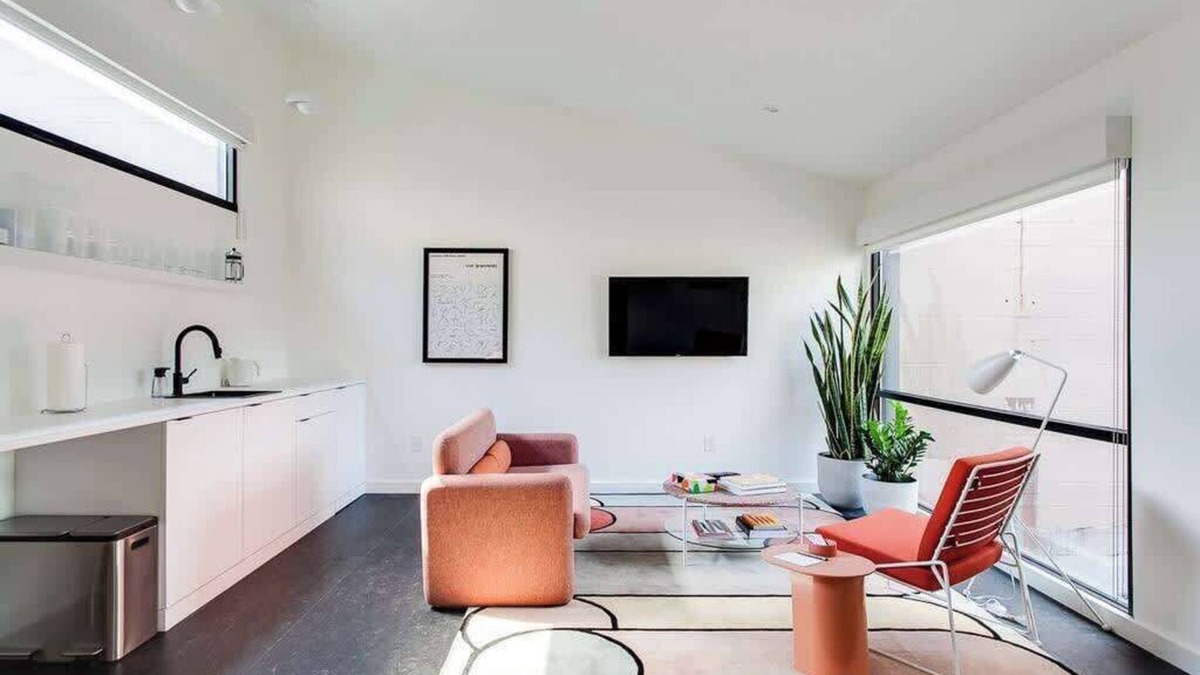 East Market District Apartment | NuLu Arts District Designer Curated Studio